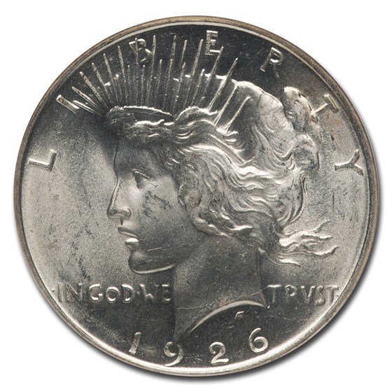 1926-D Peace Dollar MS-65 NGC